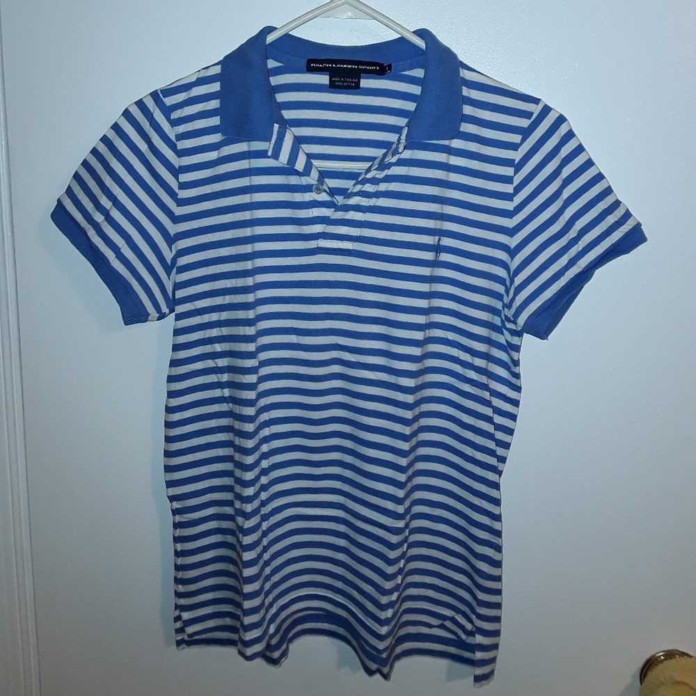 Striped polo